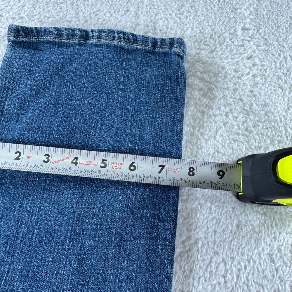 Levi's Original Slender Straight 526 Blue Denim Stretch Jeans 14 M (36x32) - Picture 9 of 11